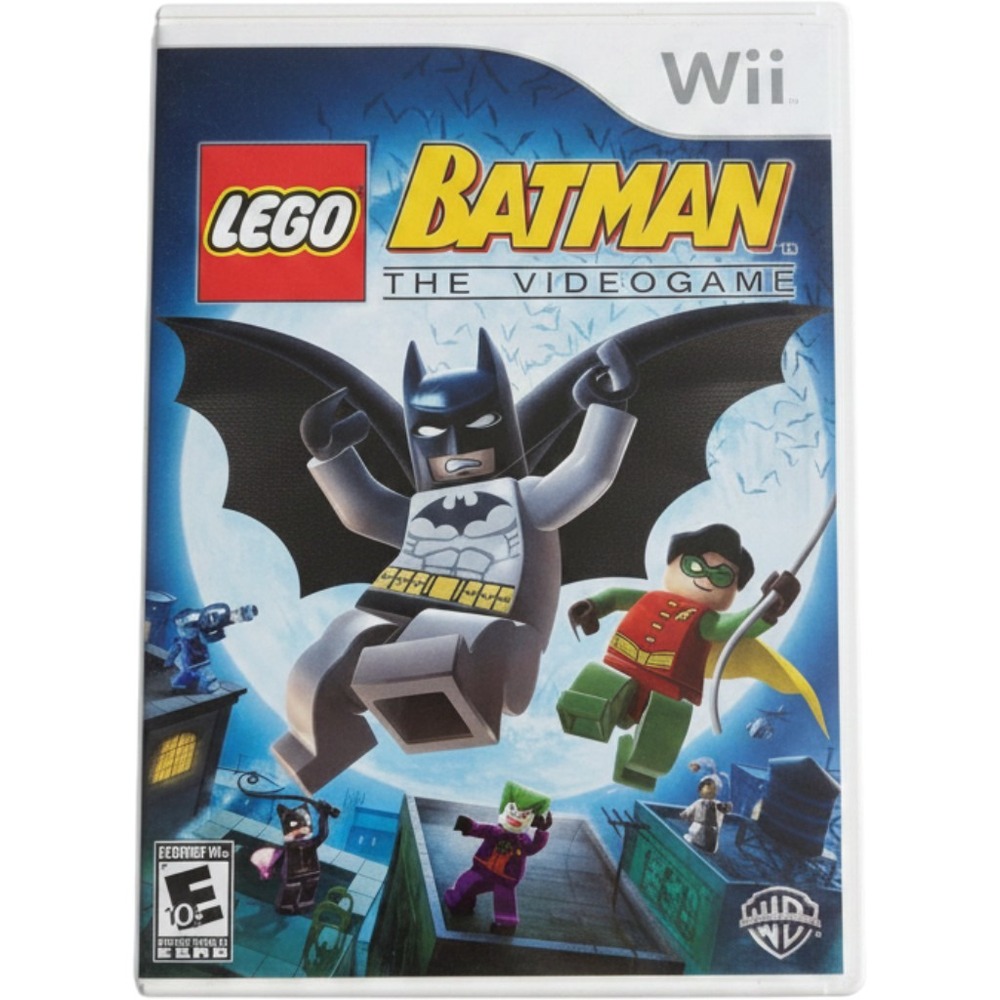 LEGO Batman: The Video Game (Nintendo Wii, 2008) Complete w/ Manual - Tested